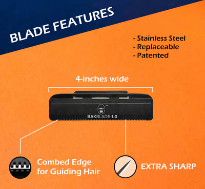 DryGlide® Replacement Blade Cartridges (For BakBlade 1.0)