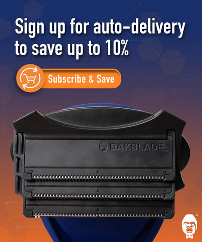 DryGlide® Replacement Blade Cartridges - (For BakBlade 2.0 & 3.0)